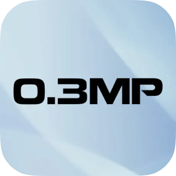 0.3mp camera
