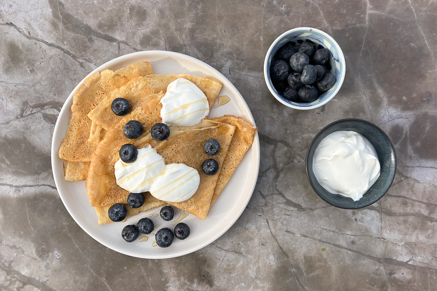 Готовые блины на ряженке