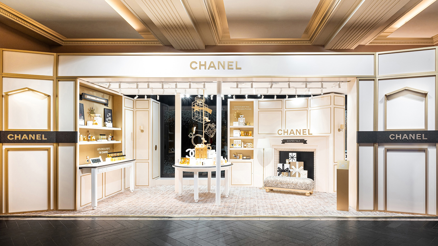 Дом Chanel в лондонском магазине Harrods. © Chanel