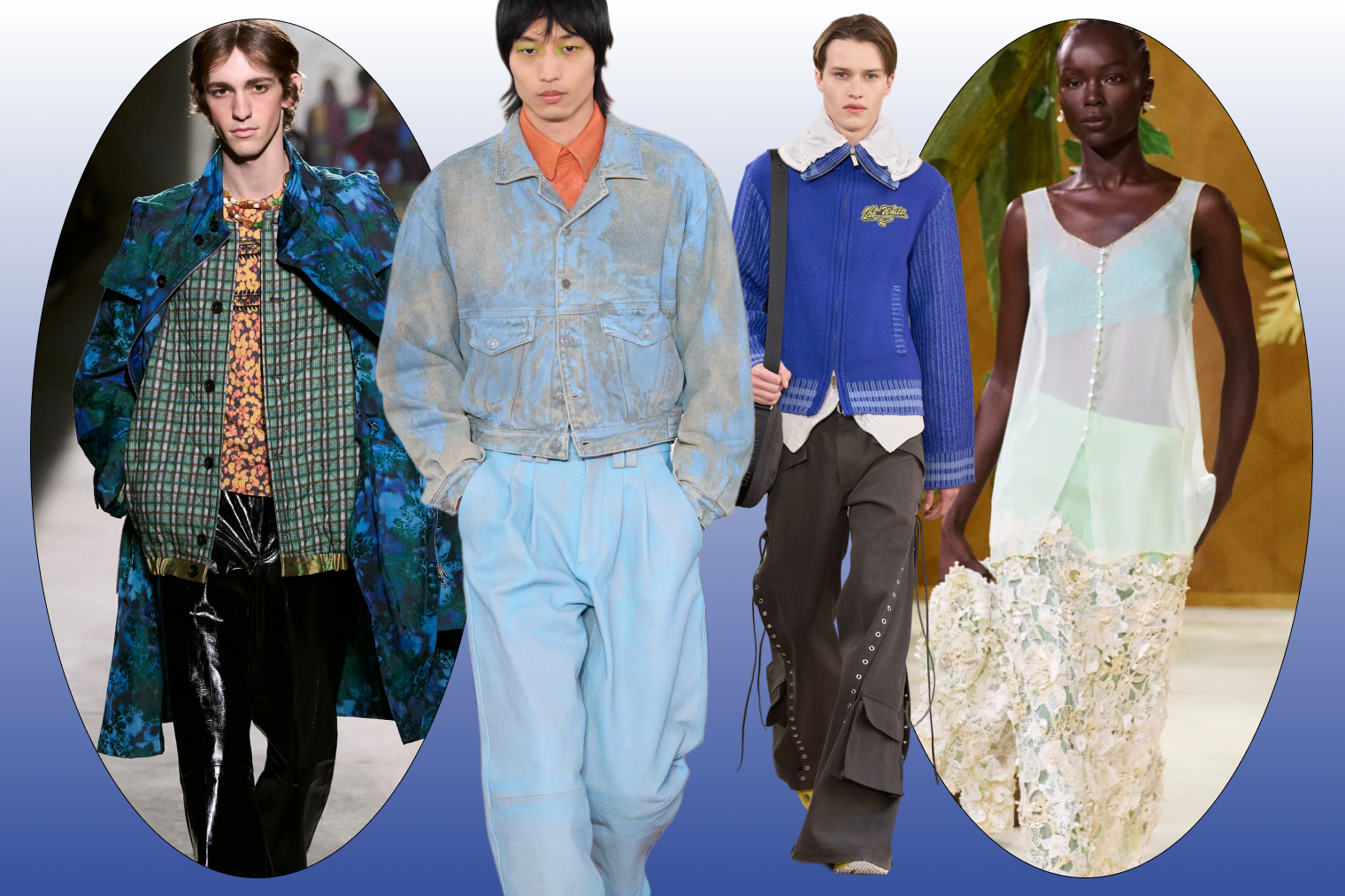 © Off-White, Dries Van Noten, Chanel, Diesel