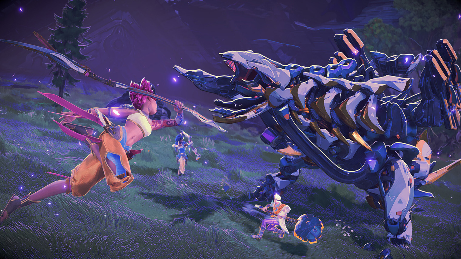 Кроме Hunters Gathering разрабатывается Horizon Steel Frontiers — MMORPG от NCSoft, известной по Lineage 2, Aion и Blade & Soul. Спин-офф выйдет для ПК и мобильных устройств. © Sony Interactive Entertainment