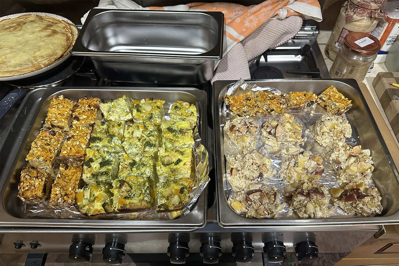 Морковный кекс с овсянкой, яичные маффины с брокколи и запеченная овсянка готовы к заморозке