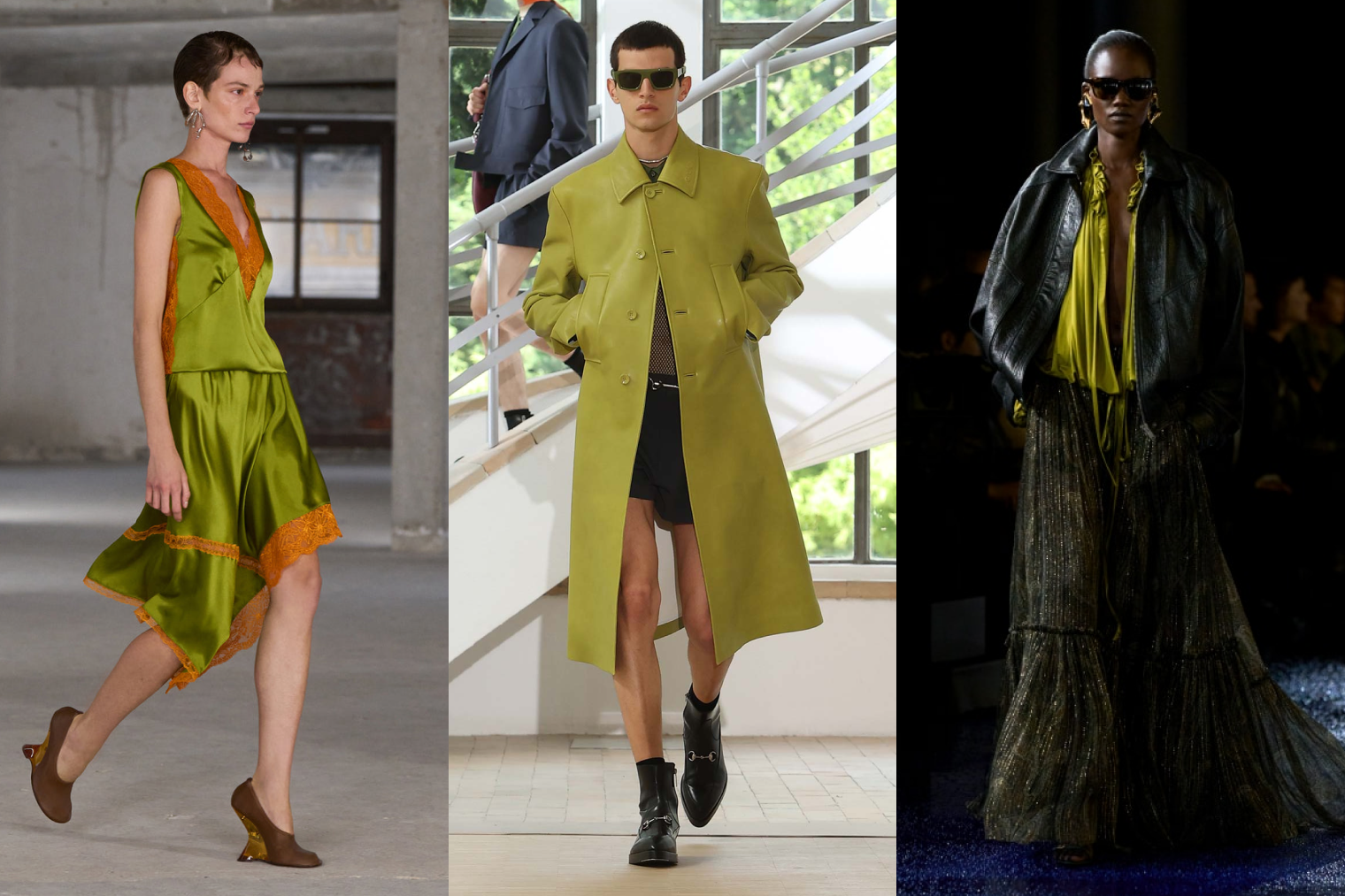 Фотографии: Dries Van Noten, Gucci, Saint Laurent