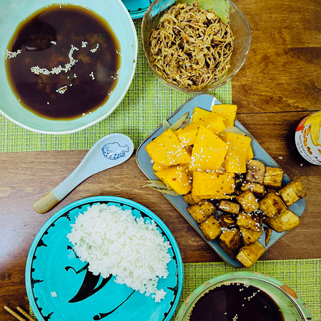 Вечер азиатской кухни