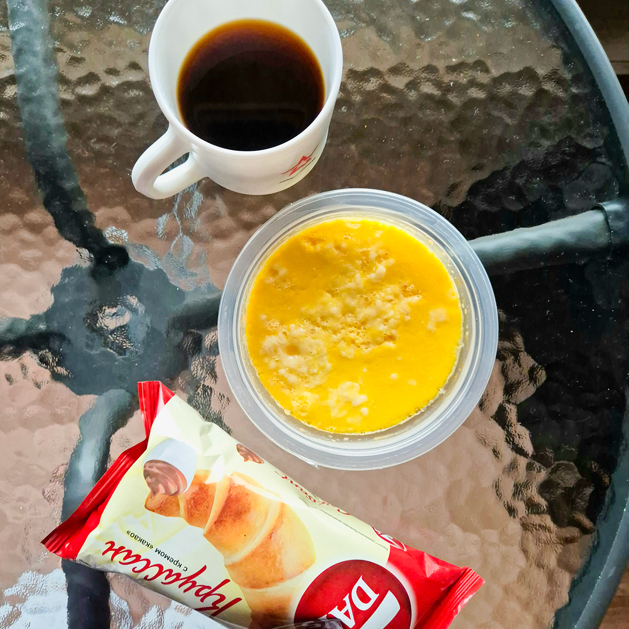 Завтрак в глэмпинге