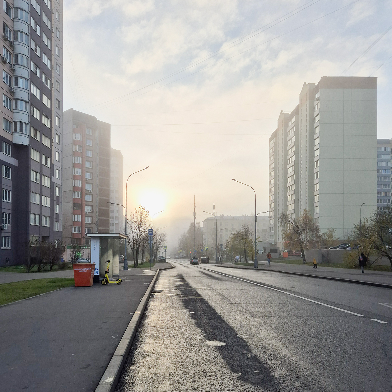 Вышло солнце