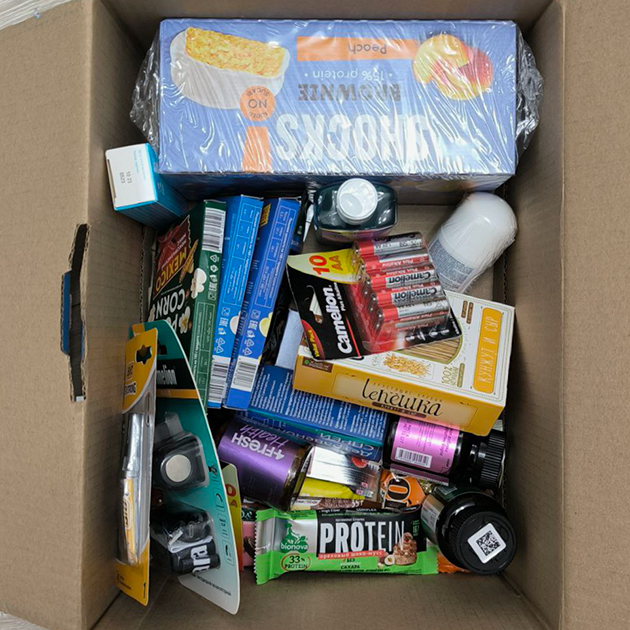 Содержимое посылки