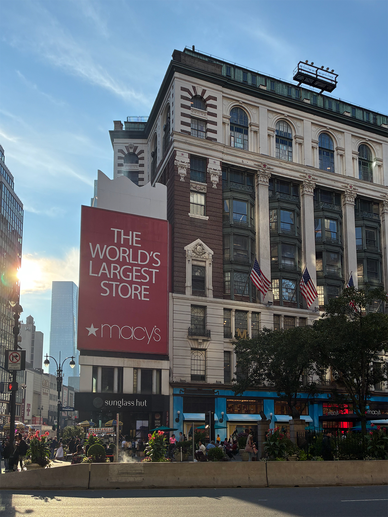 Нью-Йорк сегодня прекрасный