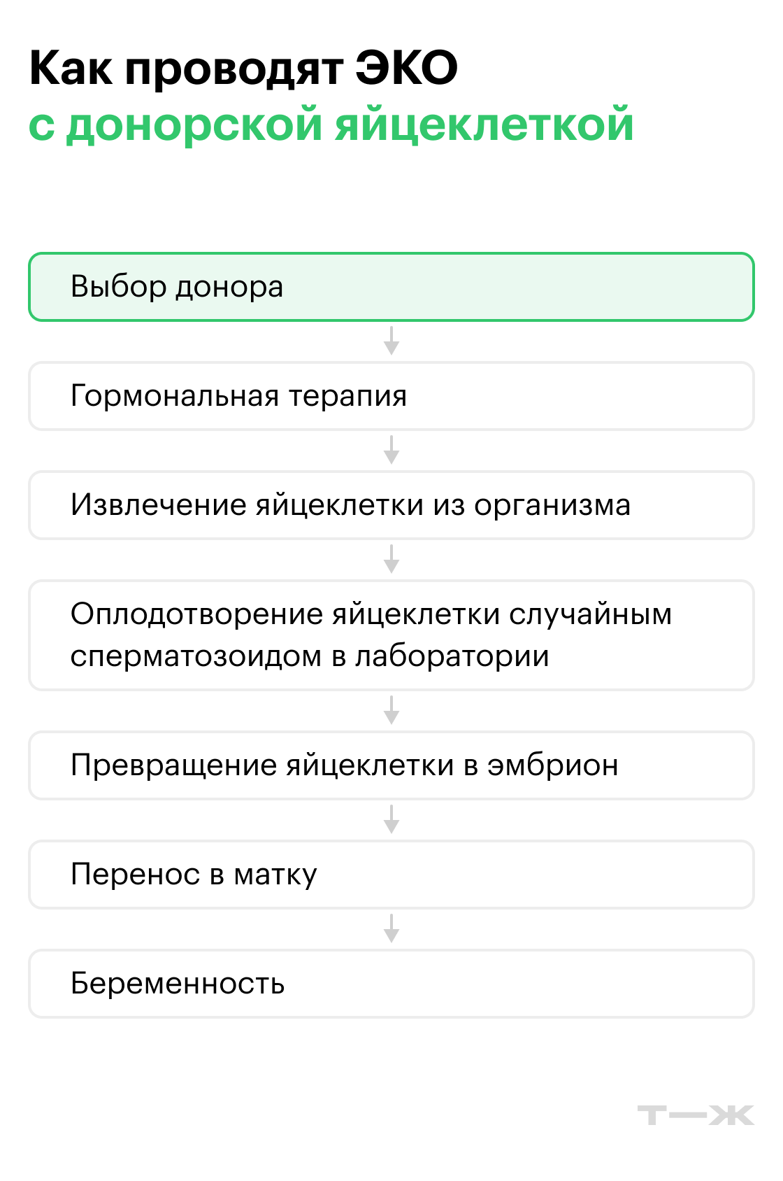 Чем различаются методы ЭКО. Источник: Т—Ж