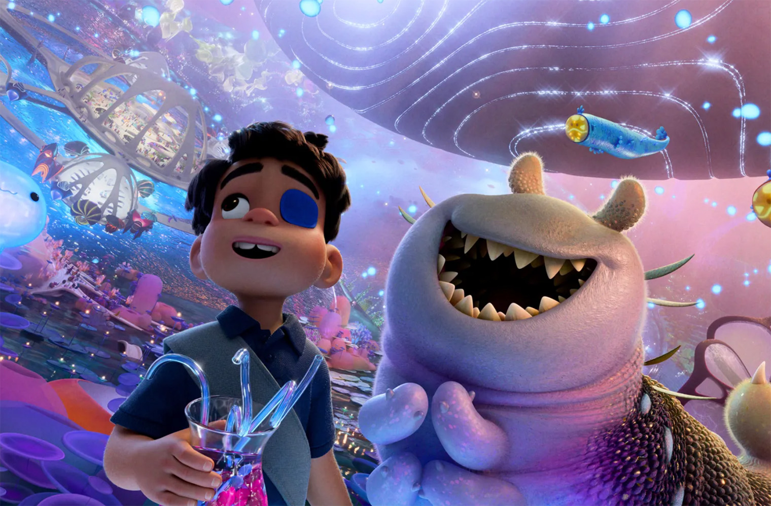 «Элио» собрал в мировом прокате всего 154 млн долларов. Из работ Pixar меньше было только у вышедших во время пандемии «Вперед», «Души», «Я краснею» и «Базза Лайтера». Возможно, на домашних носителях и в стриминге мультфильм выступит удачнее. Кадр: Disney