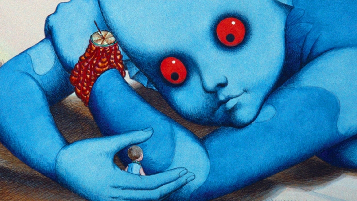 История драгов и омов напоминает о приключениях Гулливера в стране лилипутов — правда, в фантазии Лалу великаны вышли уж слишком жуткими. © Netflix