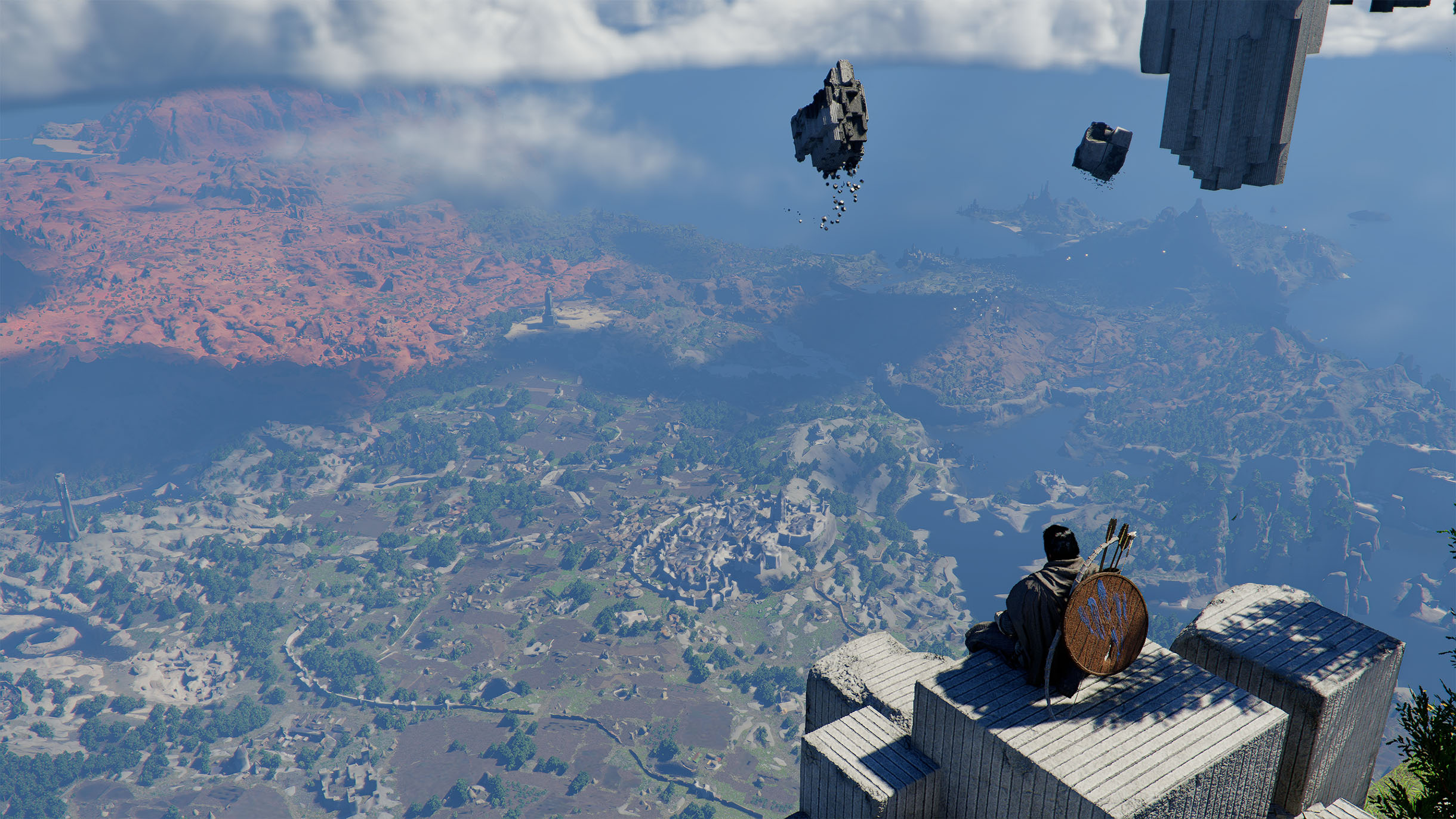 Если считать в горах, на которые можно залезть, Crimson Desert — это примерно шесть-семь «Скайримов»