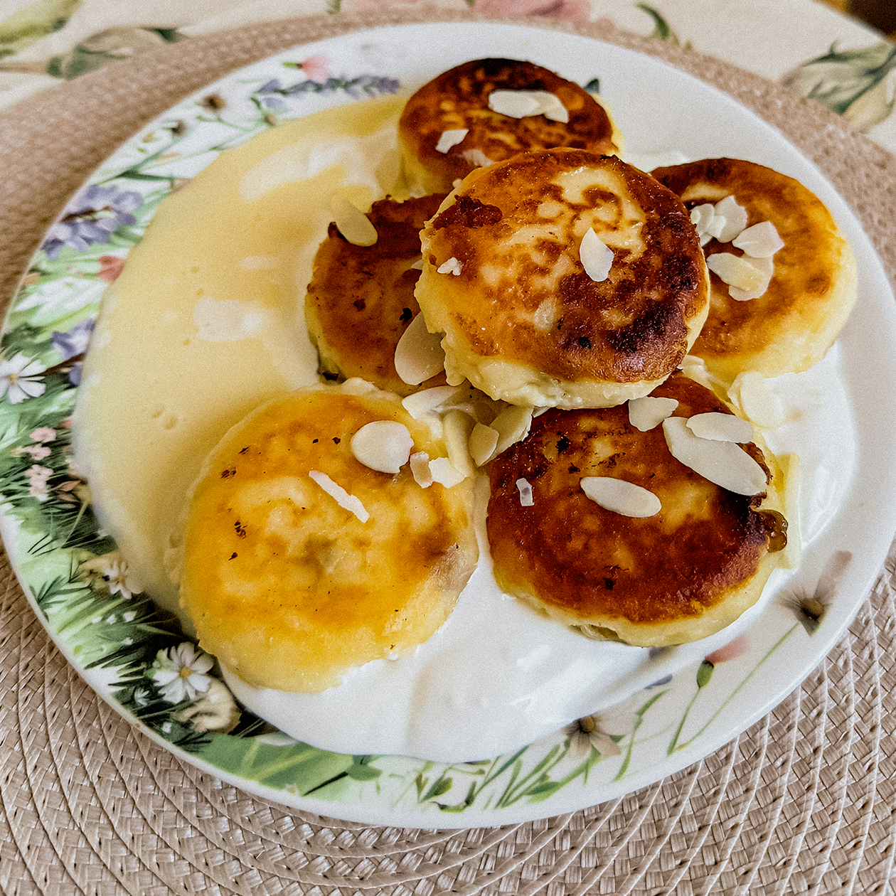 Пример сырников из моих заготовок