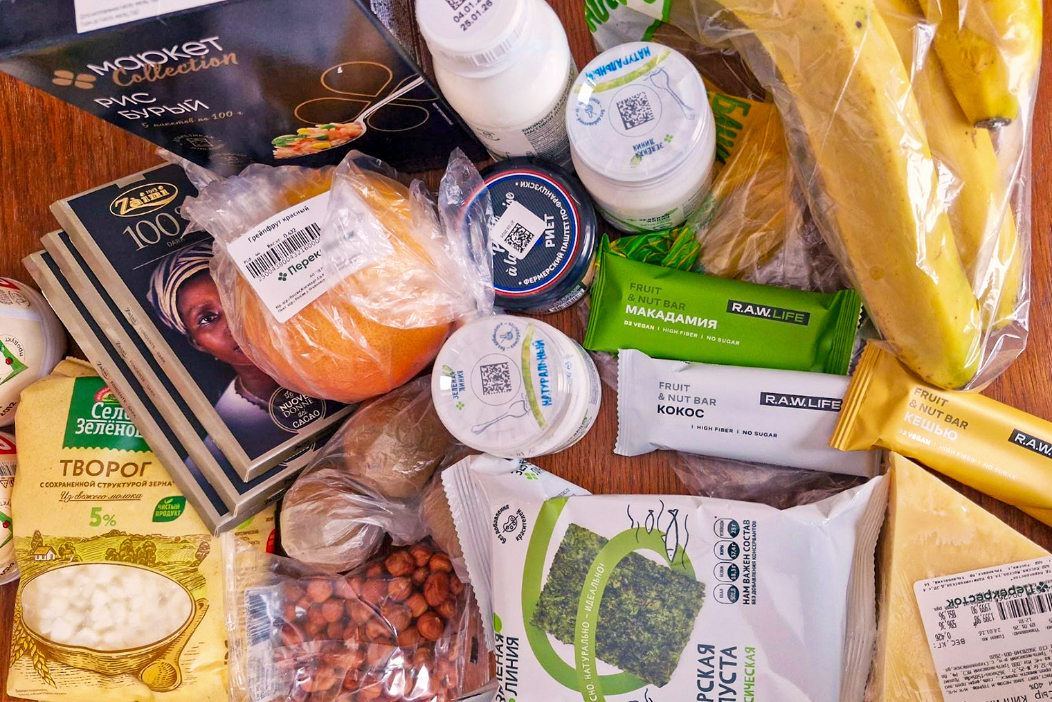 Покупки в «Перекрестке»