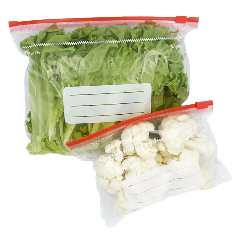 Пакеты с замком-слайдером