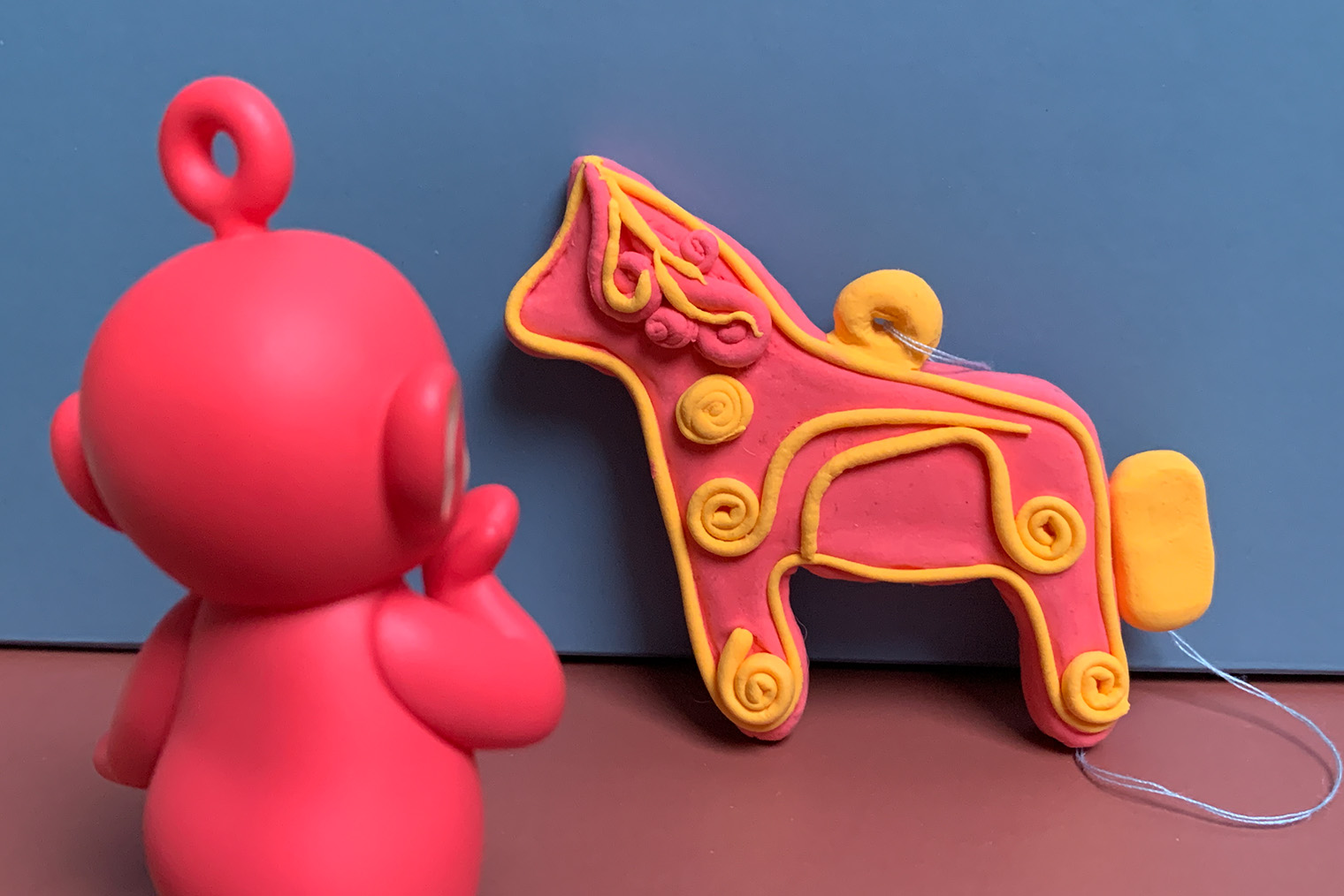 Телепузик По довольна результатом. Фотография: Кирилл Казаков