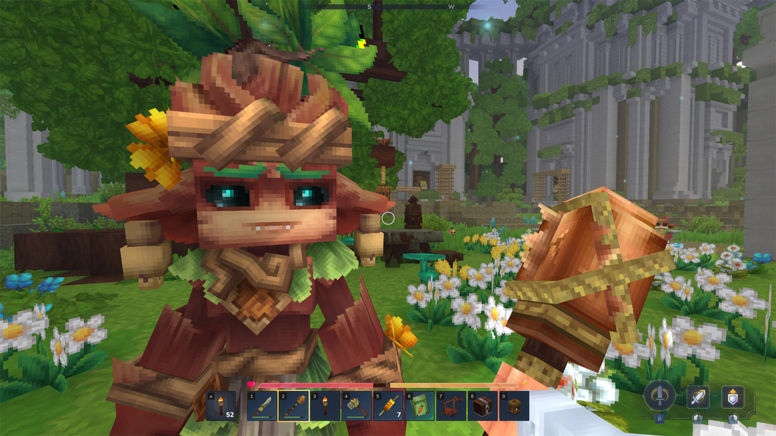 В Hytale уже есть мирные жители — квебеки. Но пока с ними можно лишь торговать