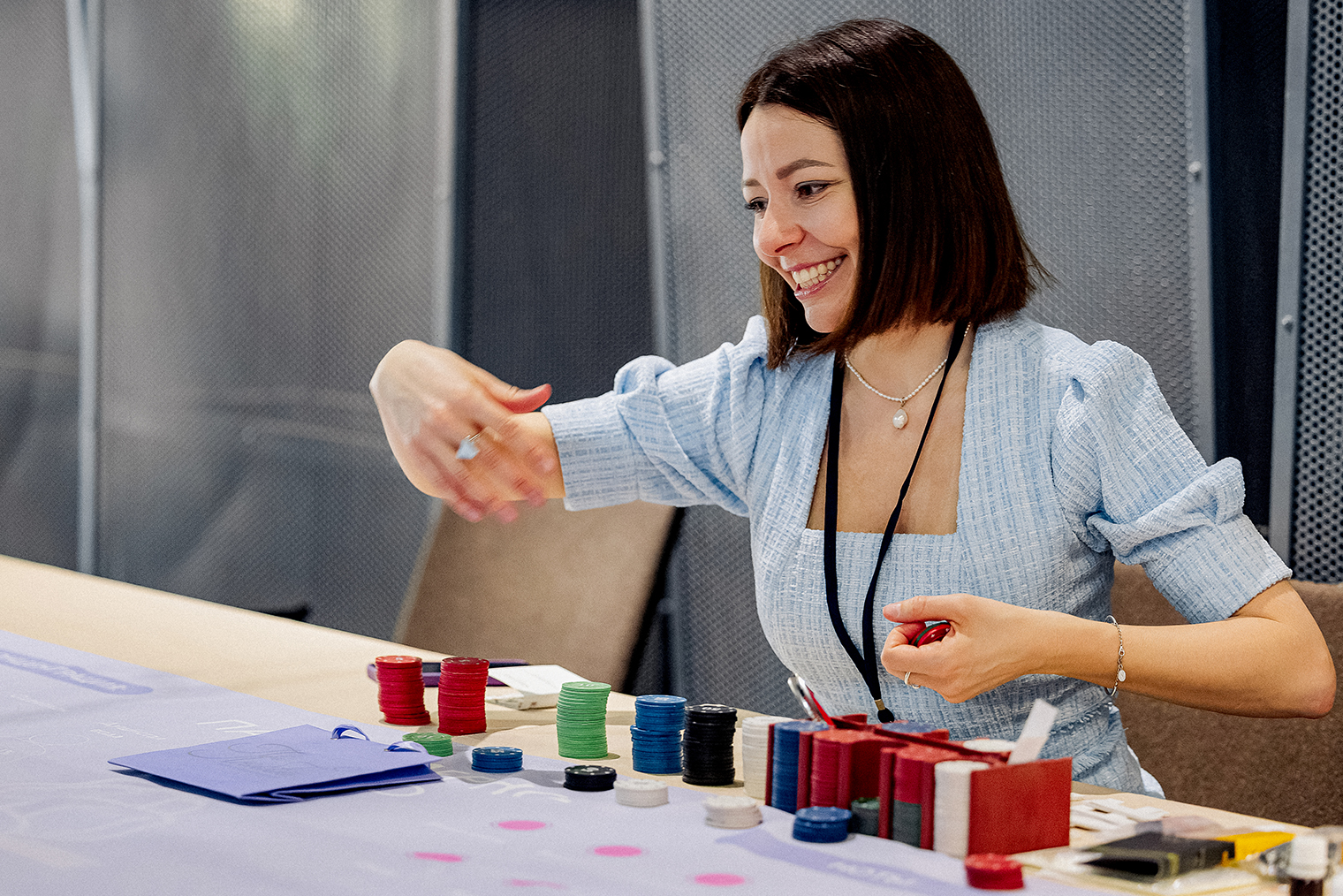 Для продвижения наборов я участвовала в самых разных мероприятиях — например, устраивала парфюмерное казино на Дне космонавтики в Калуге