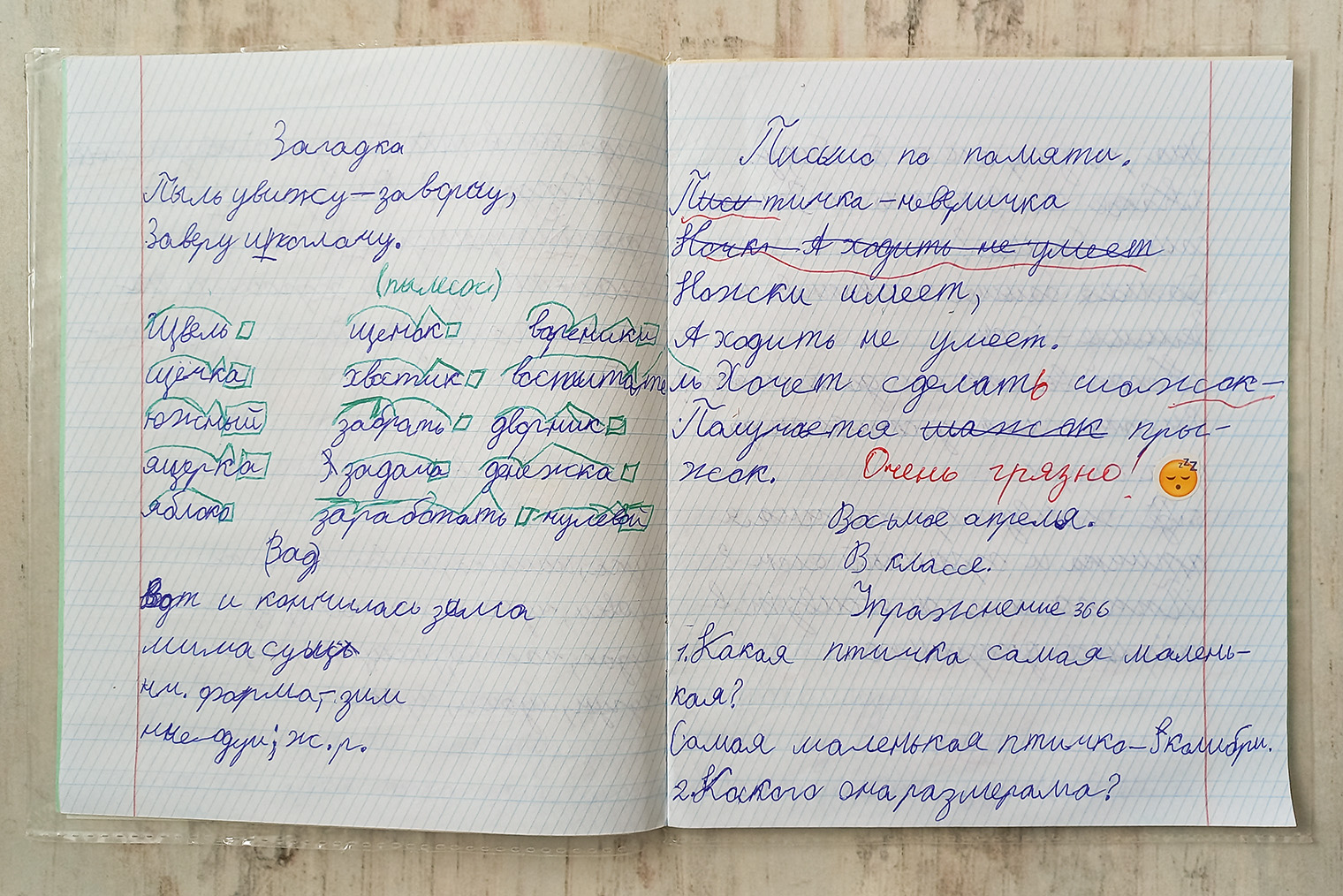 Смайлик вместо оценки