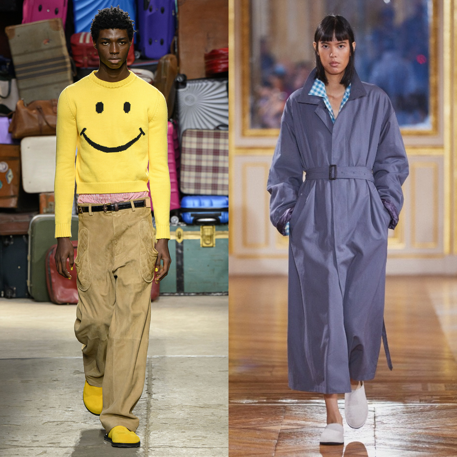 Фотографии: Moschino, Auralee