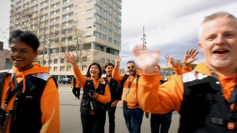 Фанаты Xiaomi во время поездки в Испанию. © @xiaomi