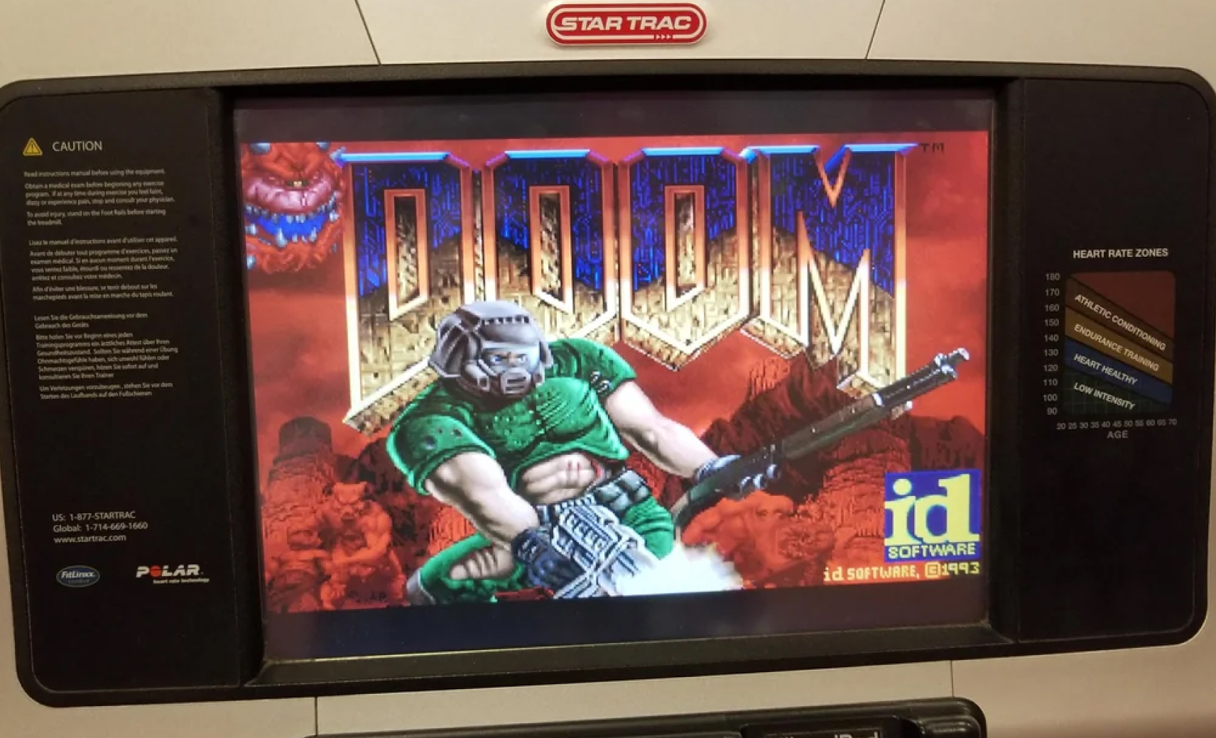 Doom на Беговой дорожке