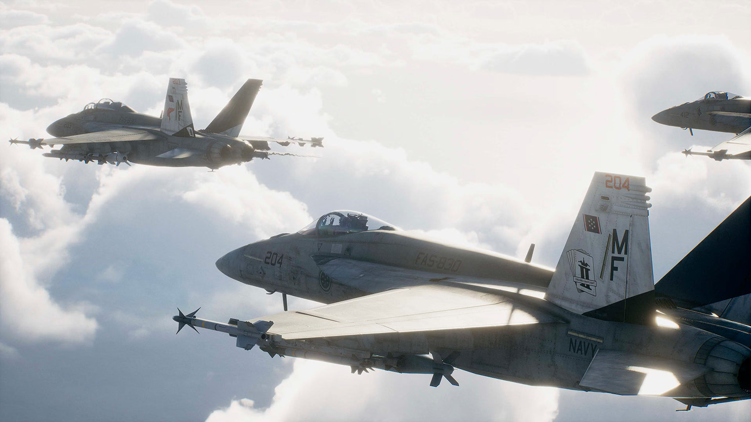 Серия Ace Combat — настоящий долгожитель: она выходит с 1992 года и насчитывает 18 игр. © Bandai Namco Entertainment