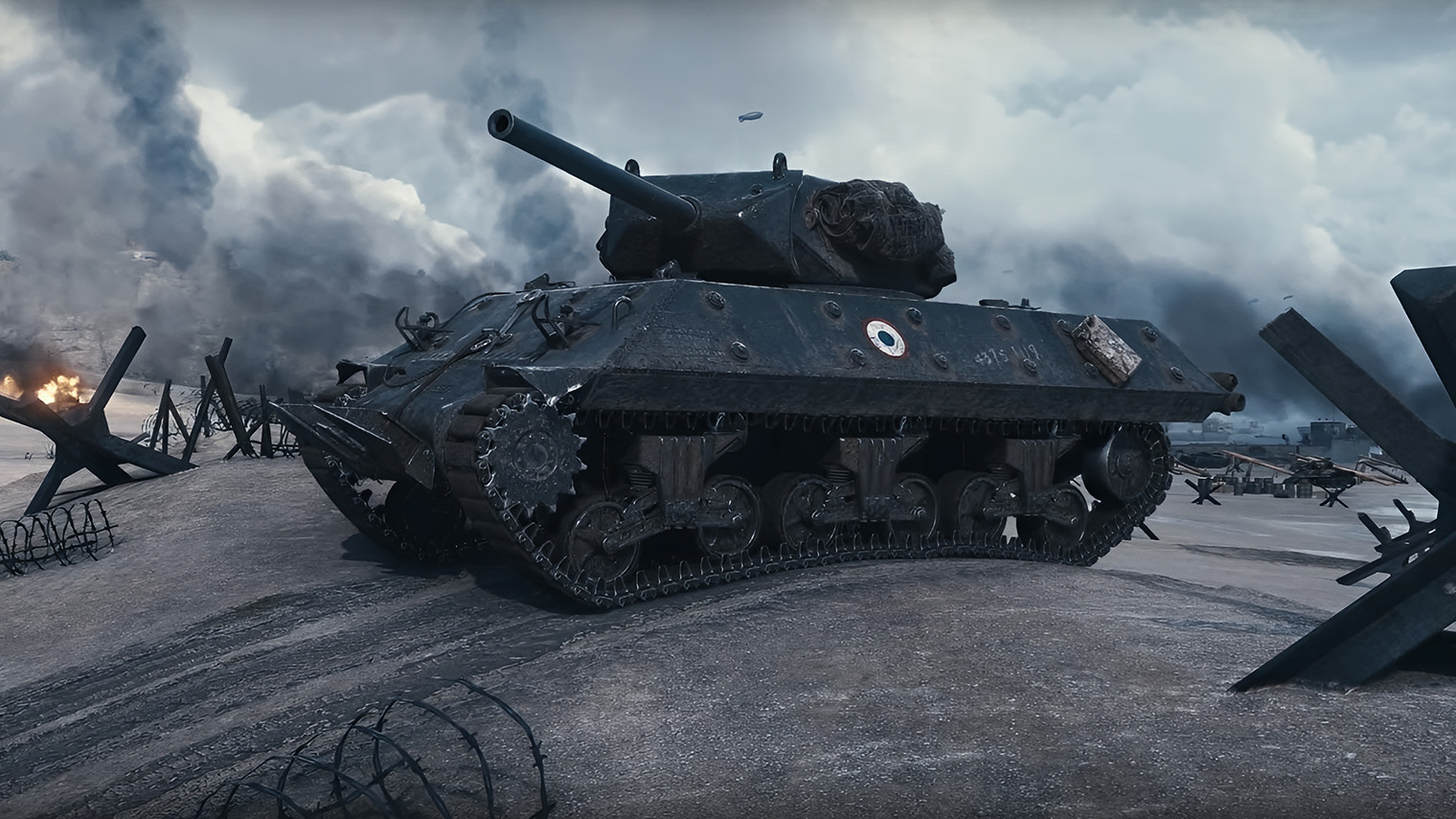 M10 RBFM неспроста выглядит как классическая американская боевая машина. Это и есть оригинальная американская самоходка M10 Wolverine, которую Франция получила от США во второй половине ВМВ