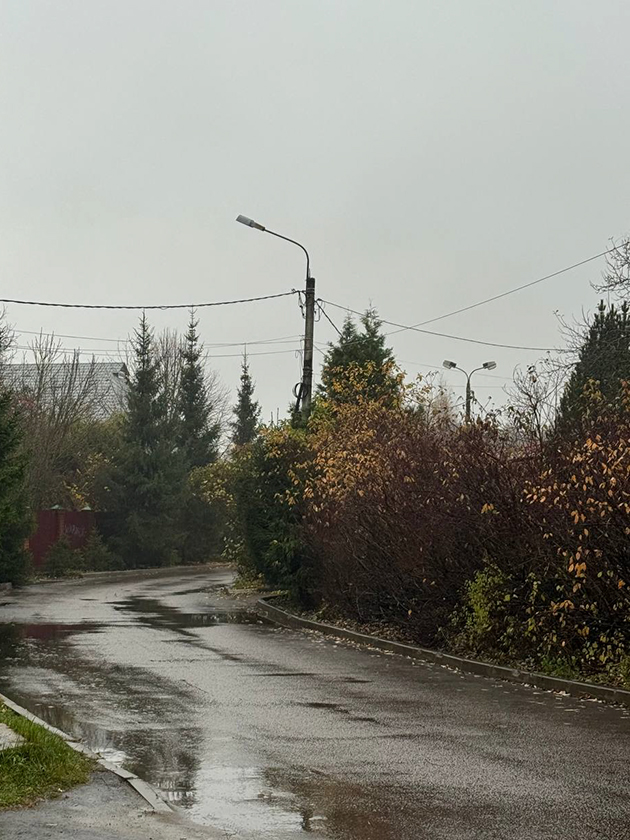 Еду домой, сегодня дождливо