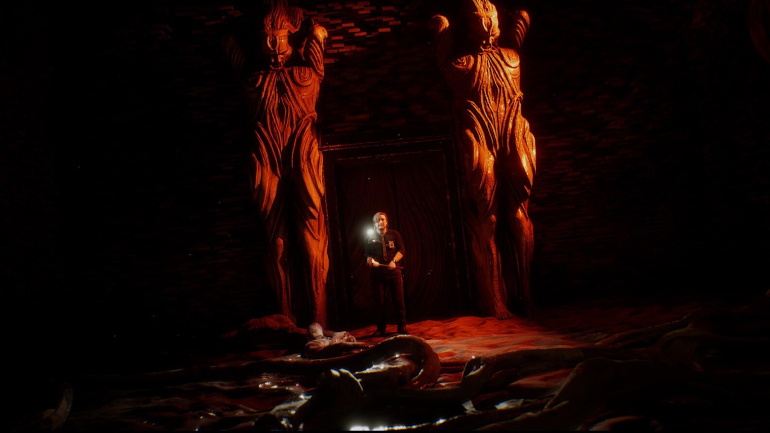 Неуклюжесть боев в том числе оправдана сюжетом — главный герой все-таки совсем не боец. © Raw Fury