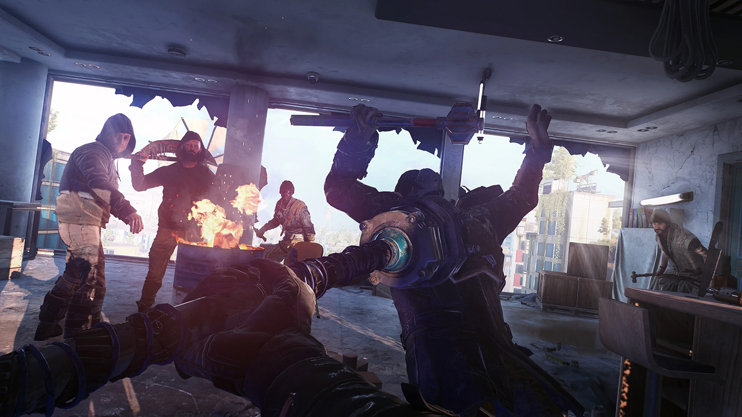Первая Dying Light дарит более яркие ощущения, но в сиквеле окружение гораздо насыщеннее. Кадр: Techland
