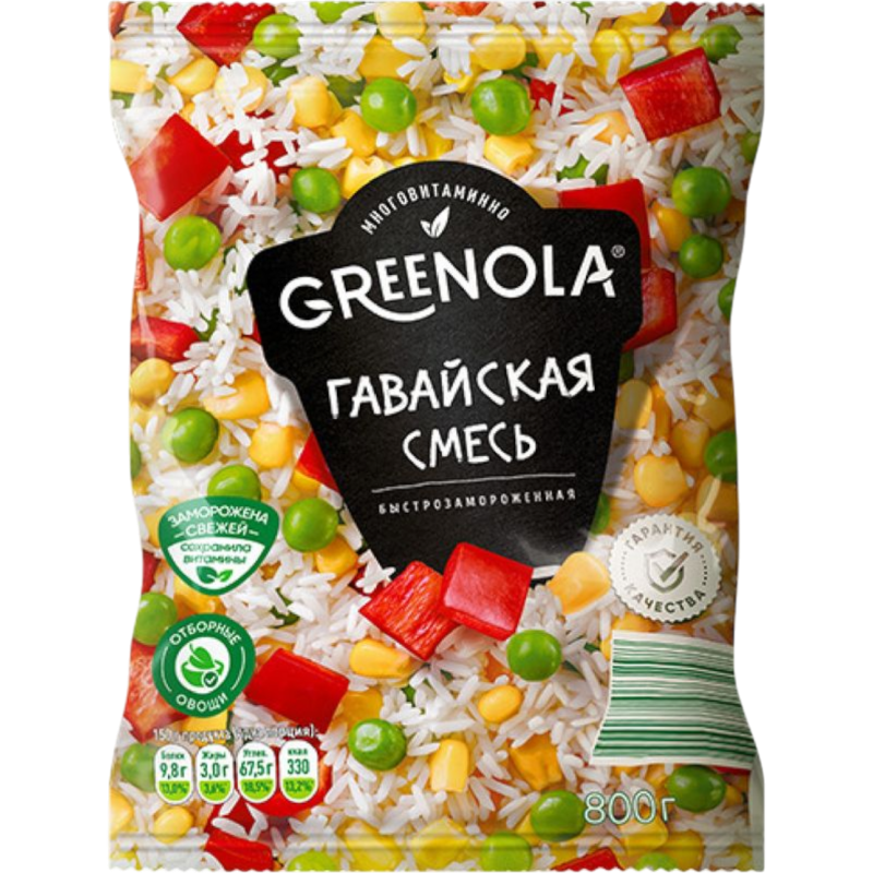 Гавайская смесь Greenola