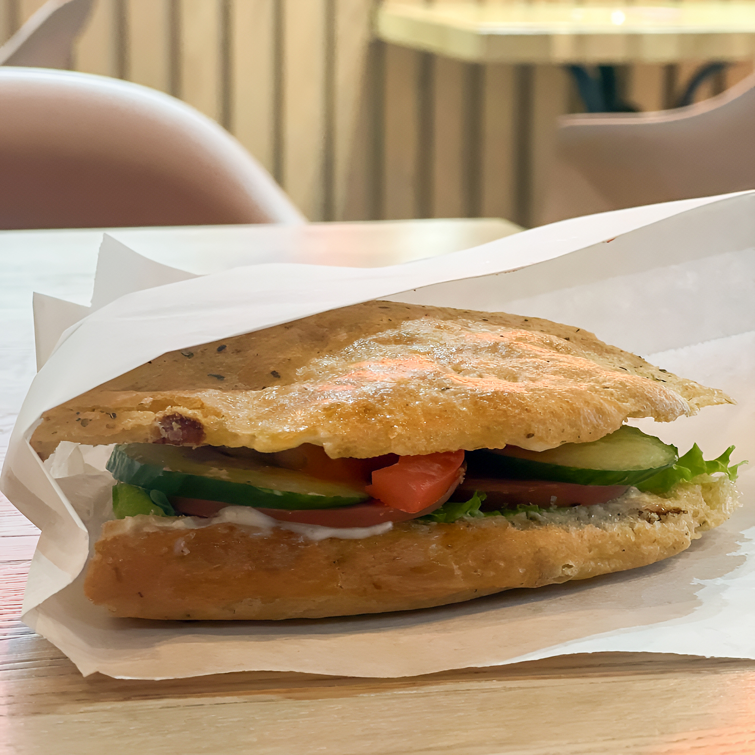 Сэндвич на завтрак