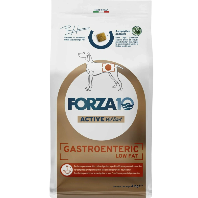 FORZA10 Active VETdiet Dog Gastroenteric Low Fat