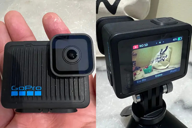 У компактной GoPro Hero дисплей занимает почти всю тыльную часть корпуса. Источник: businessinsider.com