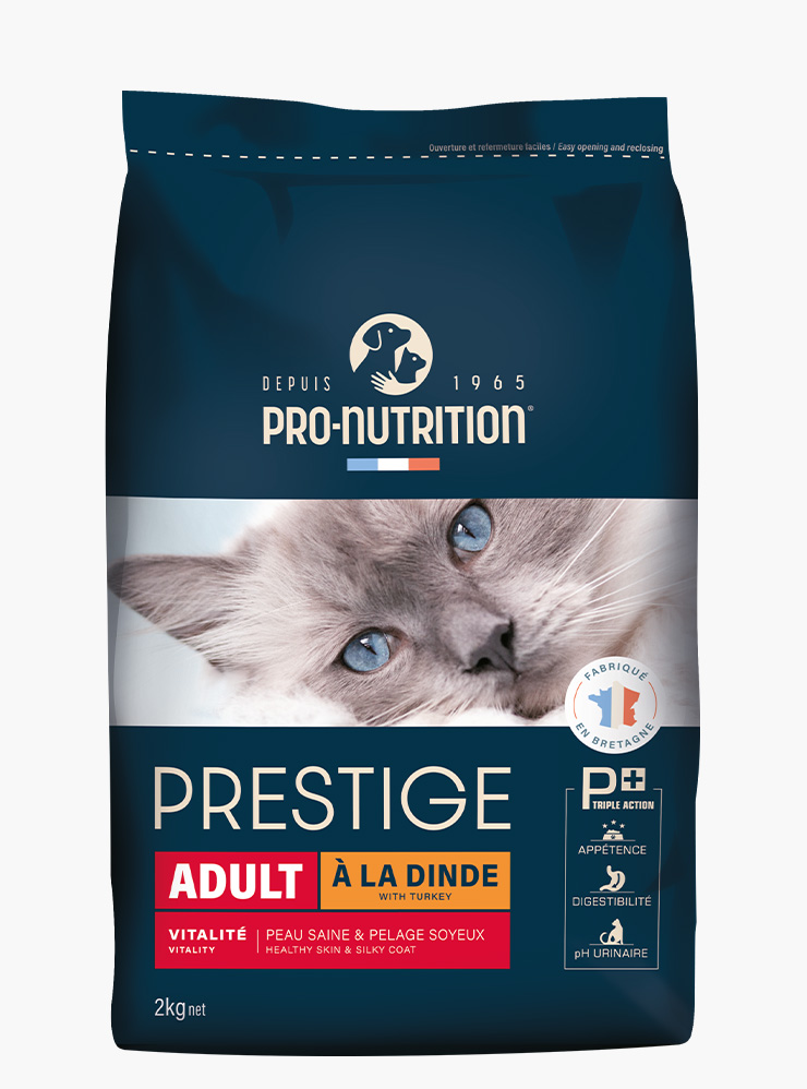 Корм линейки Prestige для взрослых кошек, 2 кг. Цена: 1458 ₽