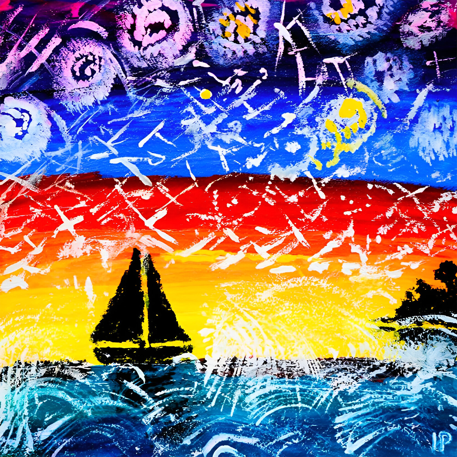 Картину «Сны о дальних берегах» купил коллекционер из Нидерландов