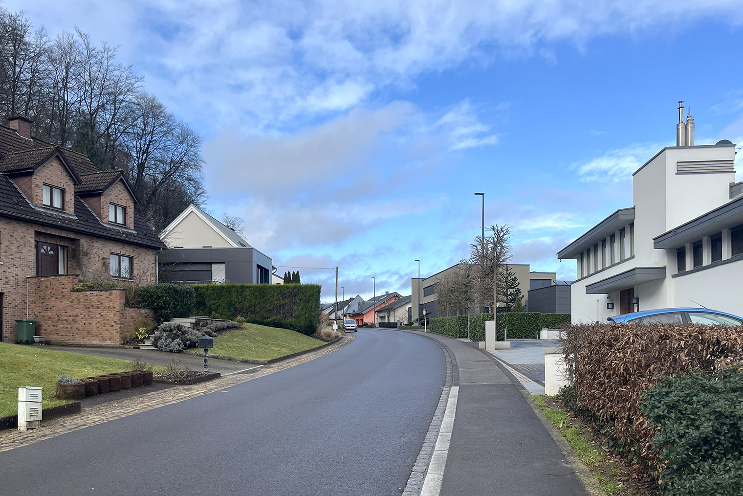 Так выглядит спальный район в пригороде Люксембурга — Нидеранвене