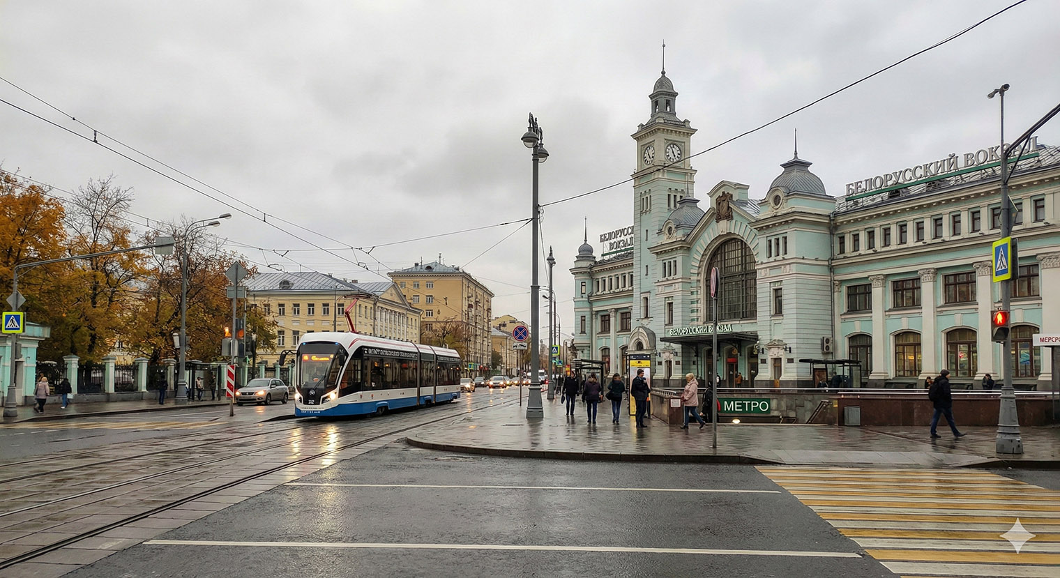 Я задала в промпте координаты штаб-квартиры Т⁠-⁠Банка, но получила усредненное фото того района