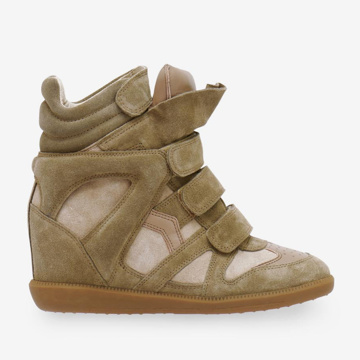 Кроссовки Isabel Marant Bekett Hidden Wedge High Top