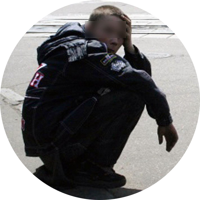 Курский вокзал. Бездомные, дети