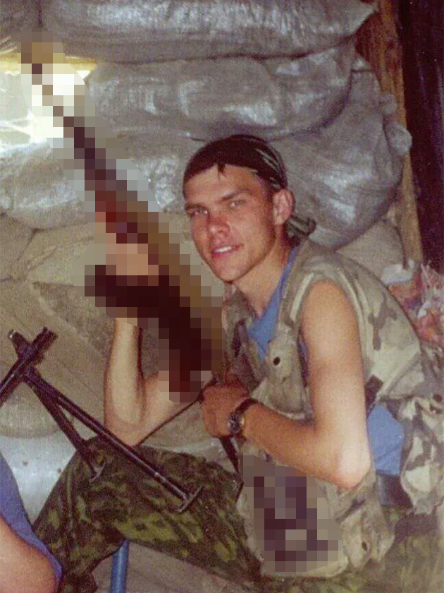 Наш сын Володя. Его посмертно наградили орденом Мужества