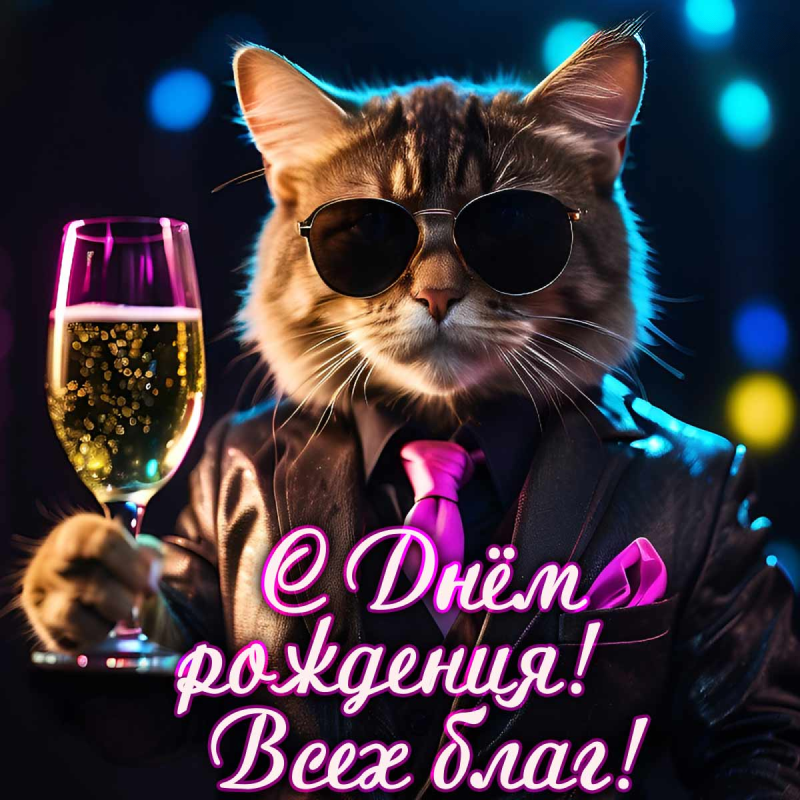 Праздничный кот