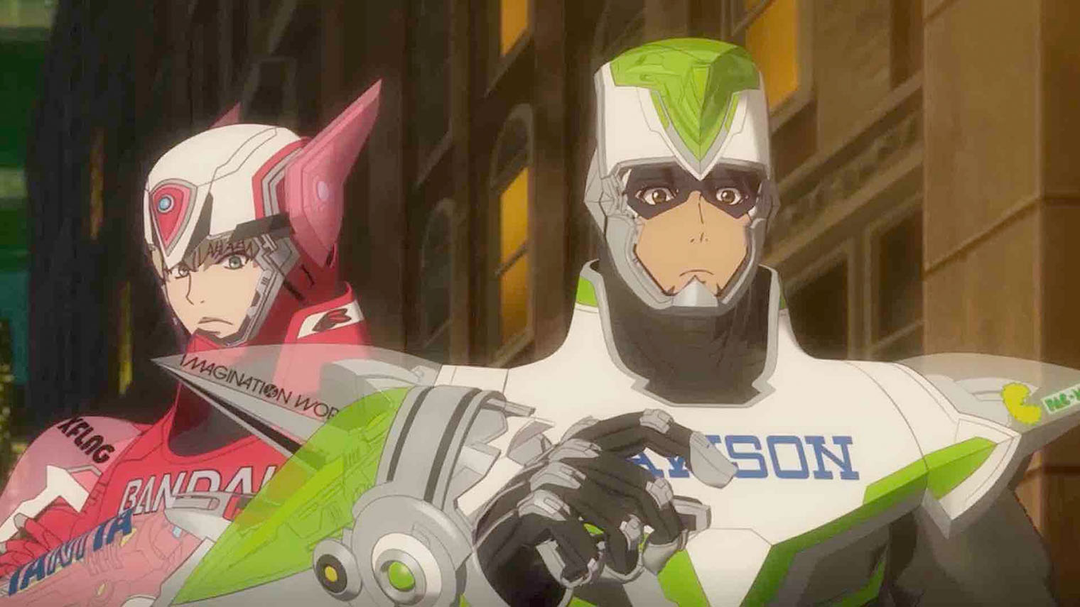 На костюмах героев «Тигра и Кролика» красуются логотипы реально существующих компаний. © MBS