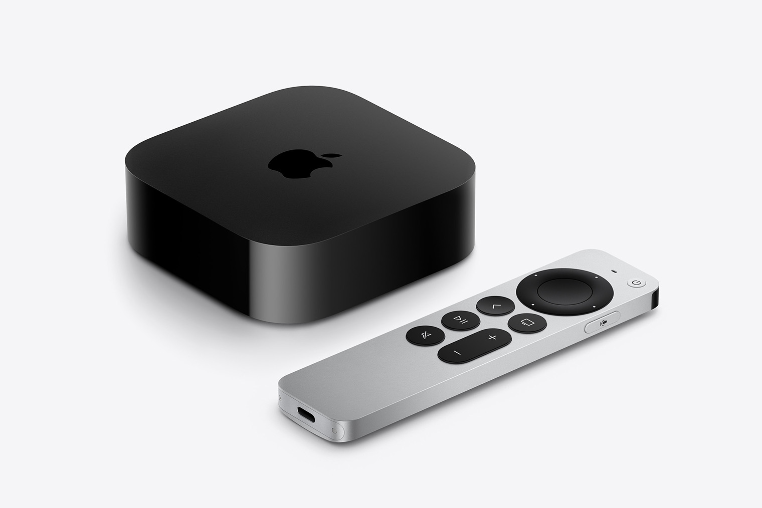 Приставку Apple TV удобно использовать как Thread-роутер — но подойдет только такая модель, у которой есть Ethernet-порт. Источник: apple.com