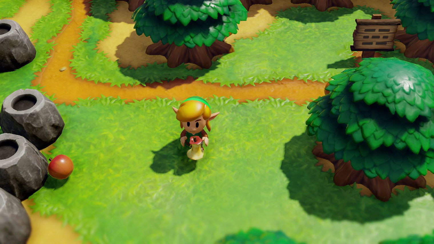 Спустя пять лет после Link’s Awakening вышла другая игра в том же стиле — Echoes of Wisdom. Кадр: Nintendo