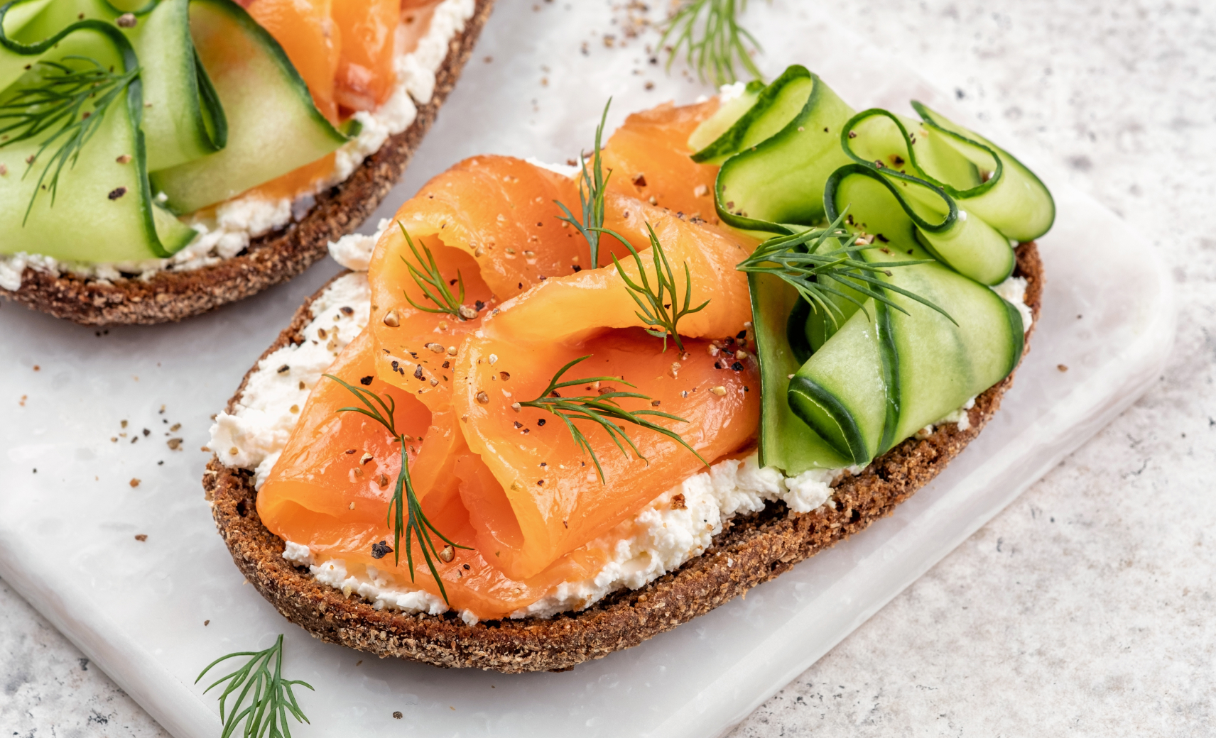 Рыбка и творожный сыр