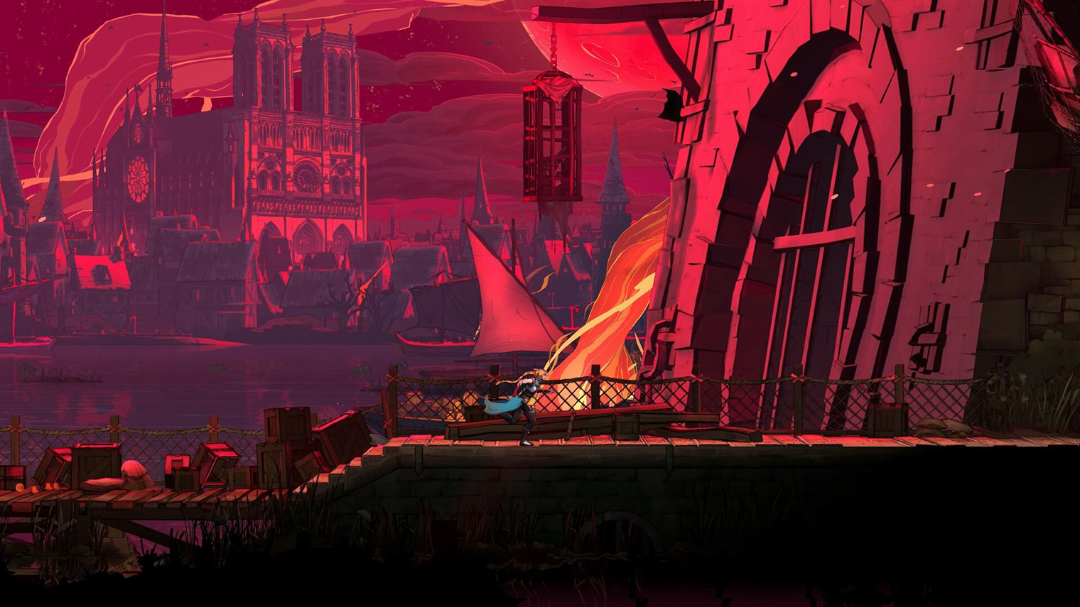 Belmont’s Curse выйдет на 40-летие франшизы Castlevania. © Konami Digital Entertainment
