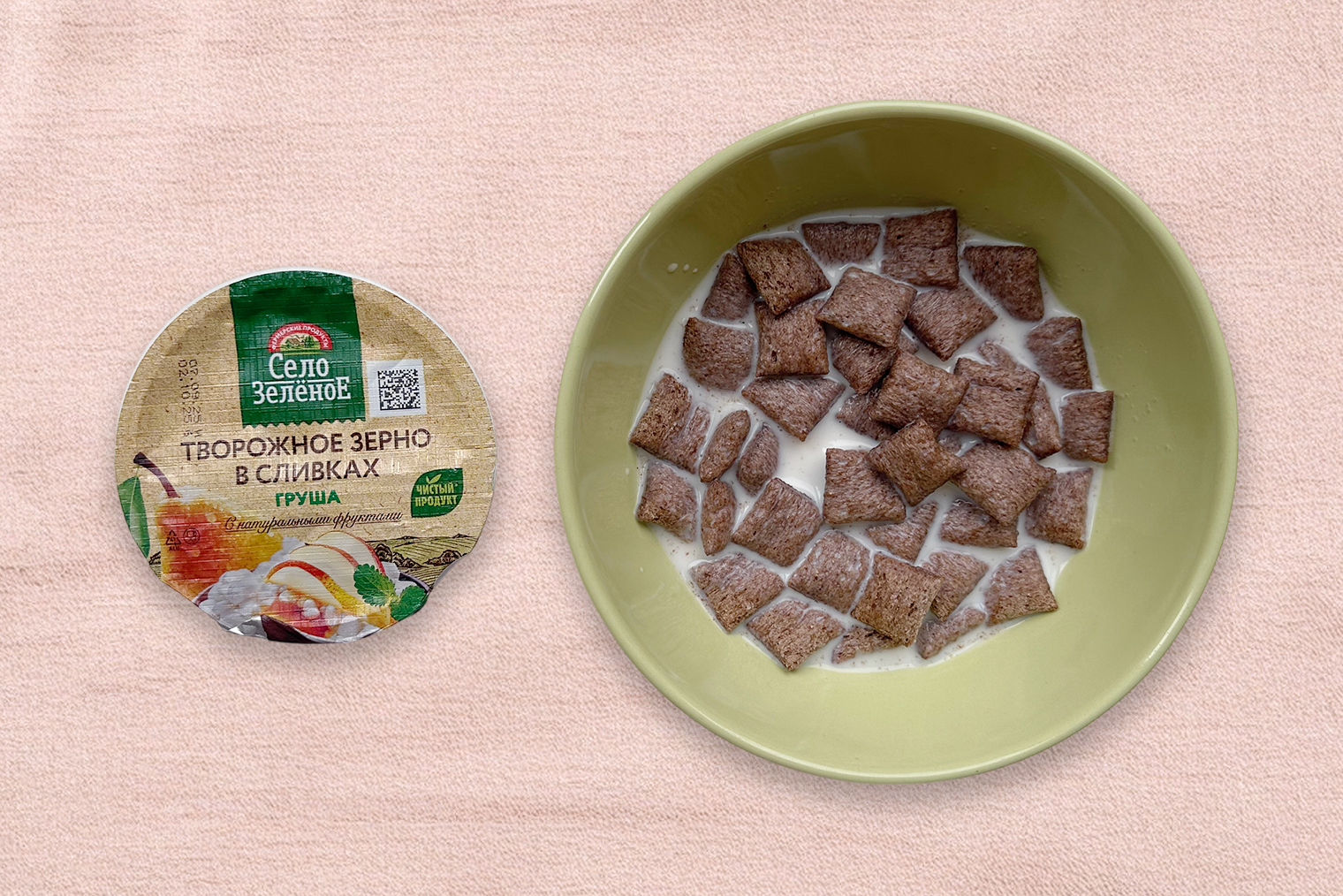 Такой творог ем с удовольствием: он не сухой в отличие от обычного зернистого