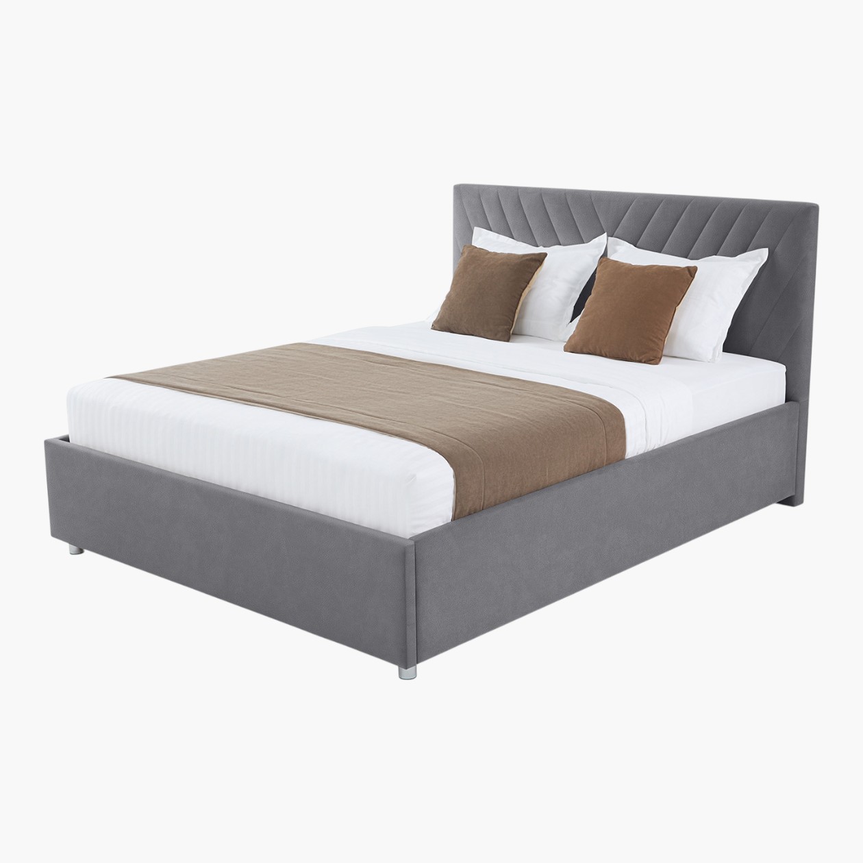 Механизм легко поднять вместе с матрасом. Источник: hoff.ru